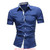 Men's Casual Business Short-Sleeved Shirt Hawaii Men's Party Fashionable Short-Sleeved Solid Color Button-Up Shirt XS-5XL