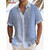 Colorful Stripes Pattern Hawaiian Shirt For Men Color Block 3D Printed Short Sleeve Tops Casual Lapel Aloha Shirts Loose Blouses