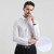 High Quality 100% Cotton Men Dress Long Sleeve Office Shirt Solid Male Regular Fit Stripe Business Social White Shirt S-7XL 8XL