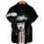 2023 Hawaiian Shirt 3d Anime Horror Print Short Sleeve Men's Shirt Cool Top Camicias Vintage Print Unisex Shirts 5xl