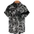 2023 Hawaiian Shirt 3d Anime Horror Print Short Sleeve Men's Shirt Cool Top Camicias Vintage Print Unisex Shirts 5xl