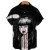 2023 Hawaiian Shirt 3d Anime Horror Print Short Sleeve Men's Shirt Cool Top Camicias Vintage Print Unisex Shirts 5xl