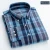 Fashion Korean Clothes Linen Cotton Long-Sleeve Shirts for Men Slim Fit Casual Plain Shirt Single Pocket Designer White Shirt