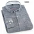 Fashion Korean Clothes Linen Cotton Long-Sleeve Shirts for Men Slim Fit Casual Plain Shirt Single Pocket Designer White Shirt