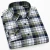 100%cotton sanding ovre size shirts for men slim fit formal plain shirt soft plaid tops casual hight qulity business clothes