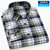 100%cotton sanding ovre size shirts for men slim fit formal plain shirt soft plaid tops casual hight qulity business clothes