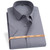 High-end Bamboo Fiber Shirt Men's Long-sleeved Short-sleeved Solid Color Non-iron Professional Formal Work White Shirt S-8XL