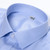 Men's Long Sleeve Solid/Stripe Dress Shirt Non-Iron Formal Business Social Button-up Easy Care Luxury Cotton Shirts White Blue