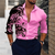 Men's shirt 9 color classic long-sleeved shirt Hawaiian shirt fashion casual shirt super large size XS-6XL fast delivery
