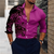 Men's shirt 9 color classic long-sleeved shirt Hawaiian shirt fashion casual shirt super large size XS-6XL fast delivery
