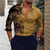 Men's shirt 9 color classic long-sleeved shirt Hawaiian shirt fashion casual shirt super large size XS-6XL fast delivery