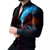 Long sleeved men's Hawaiian shirt beach social 2024 lining high-end men's shirt 3D printed shirt black and white opposition clas