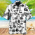 Funny Guitar Beer Pattern Hawaiian Shirts For Men Musical Instrument 3D Printed Blouse Summer Loose Aloha Shirts Short Sleeves