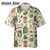 Funny Pickled Cucumbers Pattern Shirts Summer Fashion Short Sleeve Personality 3D Printed Blouse Loose Streetwear Harajuku Shirt