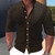 Men's shirt graphic geometric standing collar outdoor street long sleeved printed clothing fashion street clothing casual
