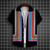 Simple Shirts For Men 3d Stripe Printed Men'S Clothing Loose Oversized And Blooms Casual Short Sleeved Daily Street Tops