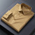 S-4XL Anti-Wrinkle Men Shirts Long Sleeve Dress Shirts For Men Slim Fit Camisa Social Business Blouse White Blue Office Shirt