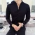 Mens Long Sleeve Shirt Autumn High Quality Stand Collar Casual Slim Solid Color Shirt Oversized Size 5XL Fashion Men Clothing