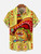 2024 Fashion Men's Hawaiian shirts Mexican Style Colorful Graffiti Art Poster Printing Short Sleeve Shirt  Hawaii style clothes