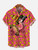 2024 Fashion Men's Hawaiian shirts Mexican Style Colorful Graffiti Art Poster Printing Short Sleeve Shirt  Hawaii style clothes