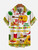2024 Fashion Men's Hawaiian shirts Mexican Style Colorful Graffiti Art Poster Printing Short Sleeve Shirt  Hawaii style clothes