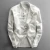 Men Cotton Linen Shirt Formal Retro Chinese Style Long Sleeve Mandarin Collar Casual Shirts Soft Comfort Tailor-made T-Shirts