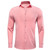 Hi-Tie Plain Solid Silk Men's Shirts Long Sleeve Lapel Dress Suit Shirt Blouse Wedding Business Blue Mint Pink Purple Green Gray
