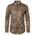 2024 Leopard Shirts Men Fashion Shirt Long Sleeve Hawaiian Shirts Cuba Beach Blouse Men's Clothing Button Up Camisas Streetwear