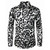 2024 Leopard Shirts Men Fashion Shirt Long Sleeve Hawaiian Shirts Cuba Beach Blouse Men's Clothing Button Up Camisas Streetwear