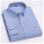 Men's Social Shirt Long Sleeve Pure Cotton Oxford Thin Soft Buttoned Plaid Formal Male Clothes Oversized Shirt Plus Size S~7XL
