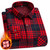 2025 Autumn Winter Men's Fashion Plaid Striped Print Shirts Double-sided Fleece Long Sleeve Thick Warm Shirts Soft Big Size 7XL