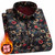 2025 Autumn Winter Men's Fashion Plaid Striped Print Shirts Double-sided Fleece Long Sleeve Thick Warm Shirts Soft Big Size 7XL
