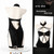 New sexy lingerie sexy COS shiny cheongsam hot hollow split role play uniform temptation suit