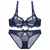 Sexy Lace Push Up Bra Set Breathable PantiesThin Mesh Cup Transparent Behalf Lingerie Bow Embroidery Flora Soutien Gorge