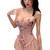 New Lace Sexy Lingerie Pure Desire Flower Vine Embroidery Crotchless Jumpsuit Female Sexy Uniform Temptation Ballet Pajamas