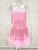 Sexy backless black white mini sequin summer dress women elegant tassel evening party dresses woman prom birthday dress vestidos