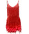 Fashion Tassel Sequin Multi-color party dresses 2025 woman luxury feminine elegant Sexy V-neck Suspender Feather Birthday dress