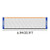 Portable Volleyball Net Outdoor Indoor Badminton Training Net for Backyard Beach Court Sports, Net Only, No Poles Included