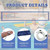 Swimming Pool Volleyball Net Portable Water Volleyball Game Toy Adjustable Sport Equipment for Tennis Beach Party Family Kids
