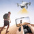 4DRC V9 Mini RC Drone With 4K 1080P HD Camera WiFi FPV Air Pressure Altitude Hold Gray Foldable Quadcopter RC Dron Toy for Kids