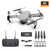 Foldable E88 Pro Drone With 4K Dual Camera Professional Long Range Smart Quadcopter Positioning Remote Control Pocket Mini Drone