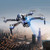 GT8 Dark Blue Drone with hd Triple Camera 4k Photo and With 360° Obstacle Avoidance and Brushless LCD Screen Power Display