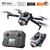K6 Max Drone GPS Foldable RC 2 Batteries 4K Dual Camera Optical Flow Positioning 360 Rolling Stunt Aircraft Obstacle Avoidance