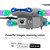 E88D E99D Drone Remote Control with Screen Dual Camera Colored Lights Wifi Smart Hover Outdoor Selfie Drone Toys Beginner Drone