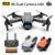 Outdoor E99 Pro WiFi FPV Quadcopter Helicopter Mini Drone With Dual 4K H-D Camera Remote Control Foldable Drones Boy Toys
