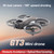 GT3 Mini Optical Flow Beginner Drone 4K Dual Cameras Foldable RC Quadcopter 6-minute Flight Time Obstacle Avoidance Brushless