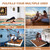 Factory Price Discount Water Leisure Jetski Floating Dock Boat Lift Inflatable Float Dock Swim Inflatable Dock Floating Platform