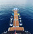 Stock Large 4m Inflatable Floating Dock with Non-Slip Surface, Inflatable Dock with Ladder & Carry Bag for Lake, Pool, or Beach