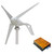 Wind Turbine Generator 400w 3 or 5 Blades S3 Series 12v 24v  48v Wind Generators and Windmill with Free MPPT Controller CE