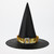 New Halloween black witch hat lace witch hat holiday evening party pointed witch hat wholesale
